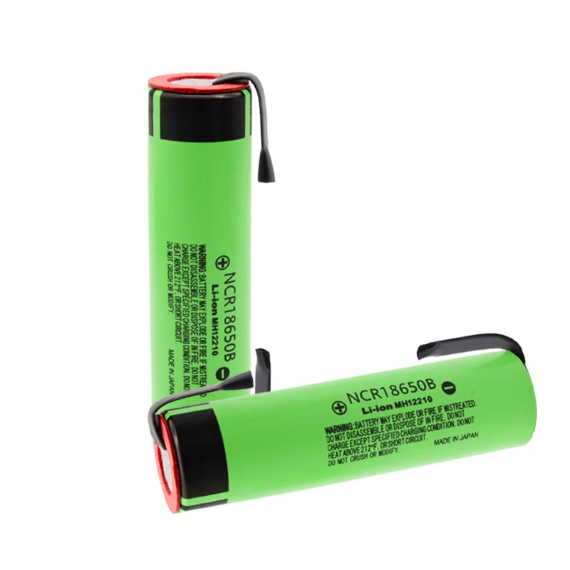 Новинка 18650 батарея 3400mah 3,7 v литиевая батарея для NCR18650B 3400mah подходит для фонарика для Panasonic батареи