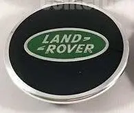 

FlekShop 1 x Land Negro Verde Logo 63 mm Discover Defender Range Buje Tapas Buje Tapa Tapacubos Llanta Tapa Cilindro de Juego de