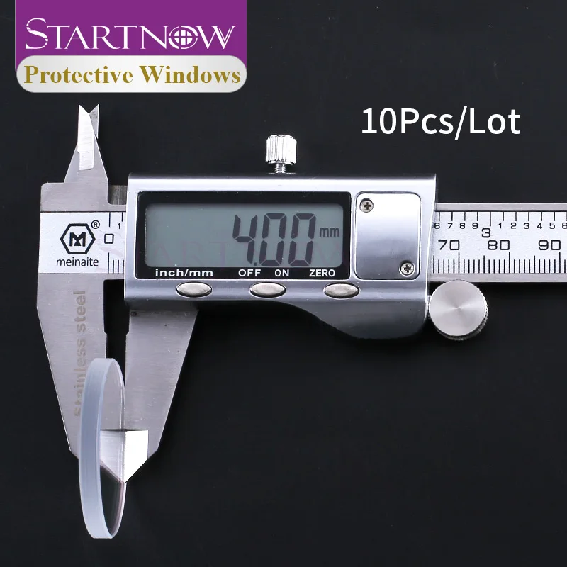 Startnow 레이저 보호 광섬유 렌즈, 레이툴 프레시텍 커팅 헤드, 28x4 30x5 37x7 1064nm, 10 개, 인기 판매