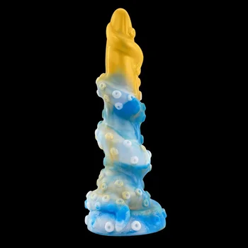 Alien Penis Anal Plug Realistic Dildo soft material Huge Big Penis Female Masturbation Cup Sex Toys for Woman Strapon Products 3