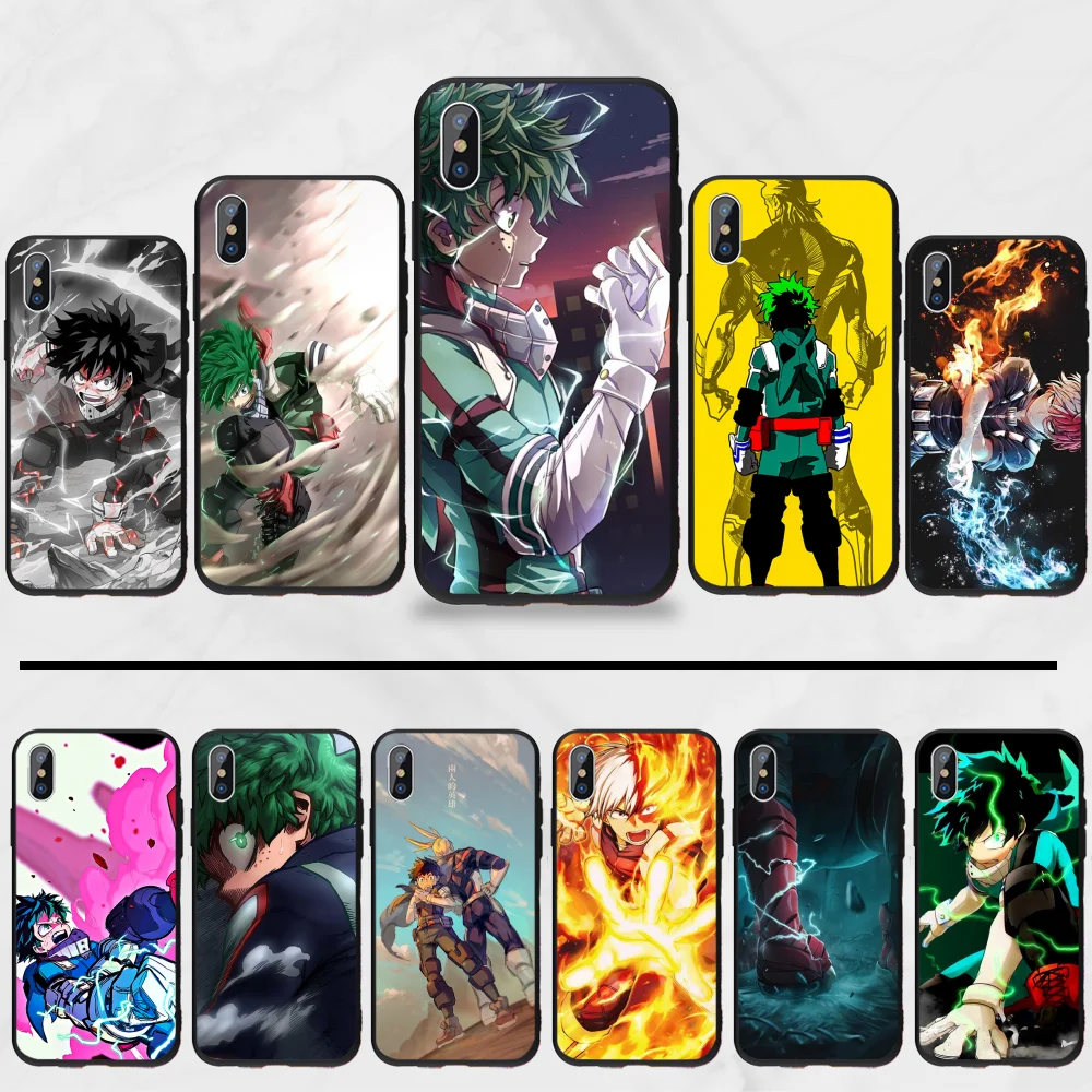 Izuku Midoriya My Hero Academia Soft Silicone TPU Phone Cover For iphone 5 5s 5c se 6 6s 7 8 plus x xs xr 11 pro max | Мобильные