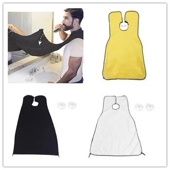 

Men's waterproof apron beard shaving apron bib trimmer face shaved hair apron men's waterproof apron bathroom supplies 116x80cm