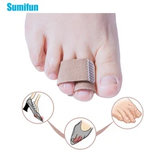 

Hammer Elastic Toe Separator Wrap Splints Tape for Overlapping Toe Hand Protector Cushioned Bandages Corrector C1459