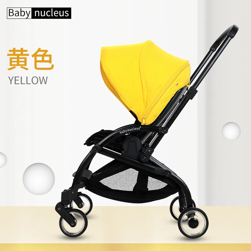 Ультра-светильник для детских колясок, можно усадить, уложить, сложить одной кнопкой, портативный, вес под светильник, двусторонняя коляска, двойной удар