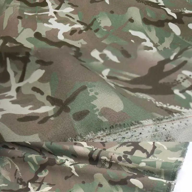 1 5 м ширина Военная Зеленая камуфляжная ткань полиэстер хлопок Тонкая DIY весенне