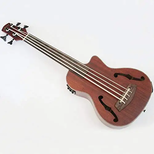 

4 strings Ukulele Bass mahogany Instruments with EQ