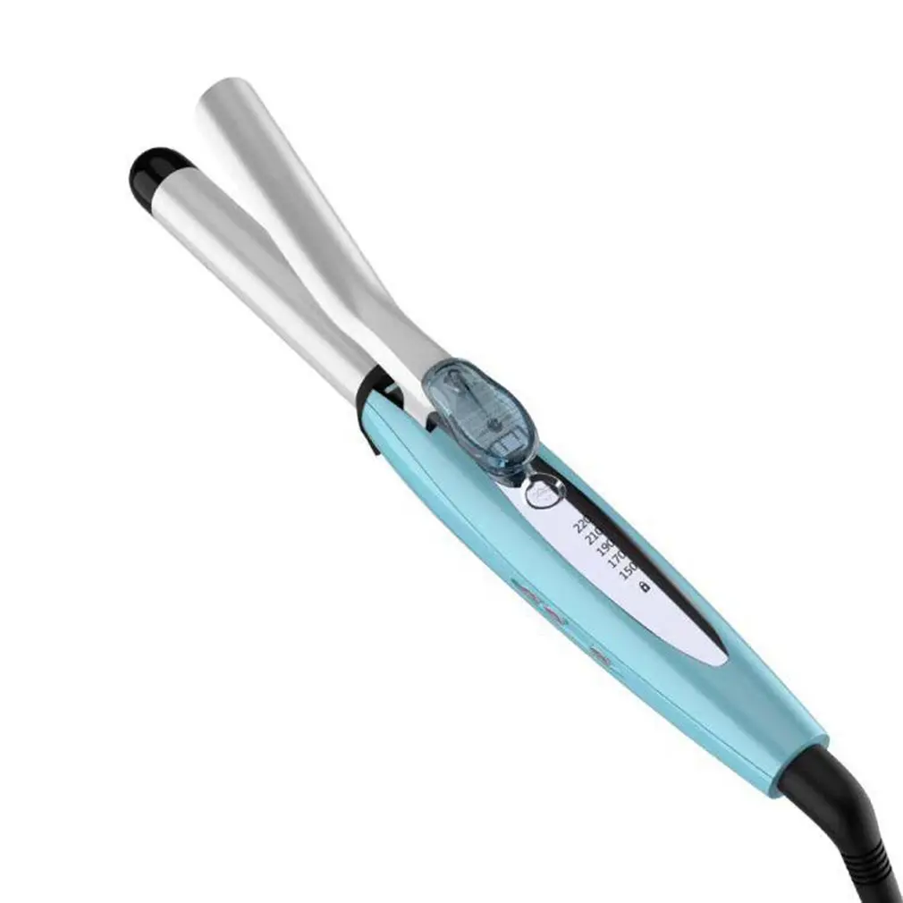 

BLACK/BLUE Steam Curler Spray Curling Stick Ceramic Cool Mist Hair Curler Adjustable Temperature Ceramic Steam Hair Curling Iron