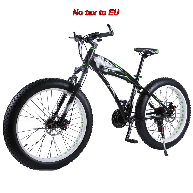 26*4.0 grasso bici 7/21/24/27 Velocità di Mountain bike Ammortizzatori In  lega di Alluminio Della Bicicletta grande pneumatico neve Bike|Bicycle| -  AliExpress