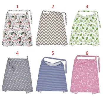 

1pc Breathable Cotton Mum Breastfeeding Cover Outdoor Nursing Apron Shawl for Baby