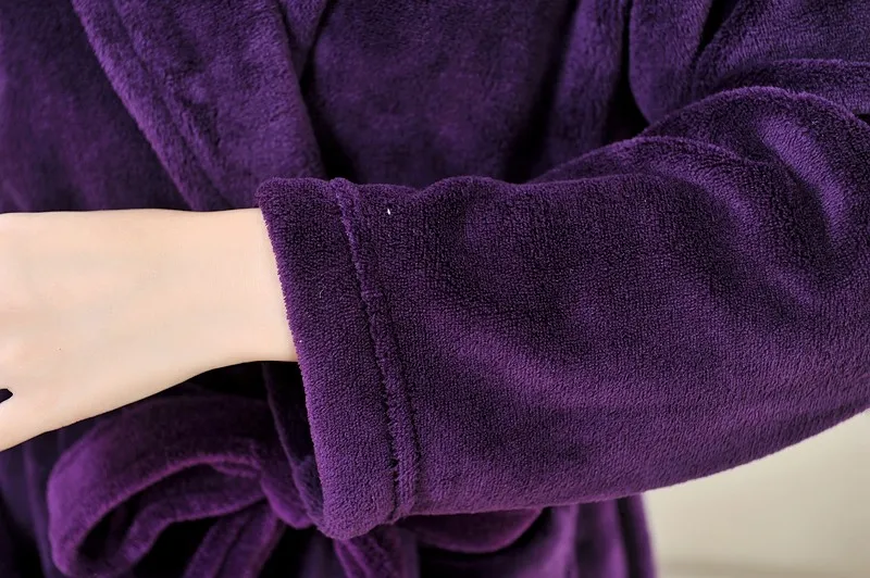 Warm Flannel Nightwear Kimono Robe Gown Women Sleepwear Intimate Lingerie Casual Home Clothes Nightdress 2021 New Homewear