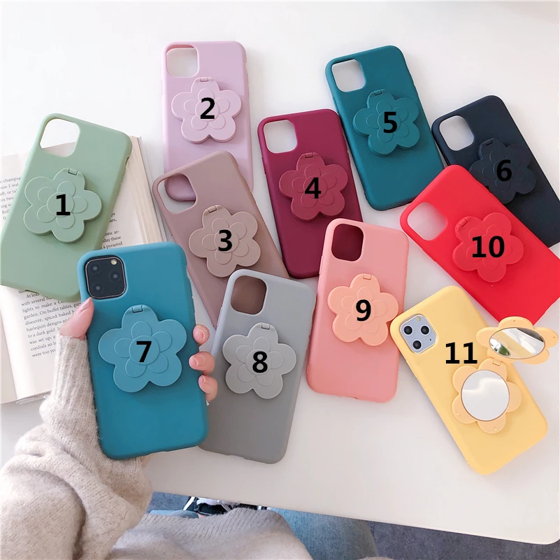 

Solid color mirror Case For iPhone 11 Pro Max 7 8 6 6s Plus 7Plus 8Plus X XS MAX XR Candy colors Phone Case For Apple 6sPlus