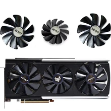 

NEW 95MM 6PIN FDC10H12D9-C FD10015M12D GPU cooling fan，For Sapphire RX 5700 XT 8GB NITRO+ Graphics card cooling fan