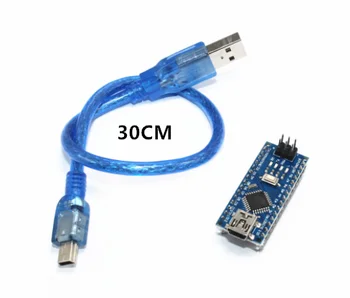 

MINI USB NANO V3.0 CH340 CH340G 5V 16M Atmega328 ATmega328P Micro Controller Board for Arduino Nano 3.0 MEGA328 Pro Mini Module