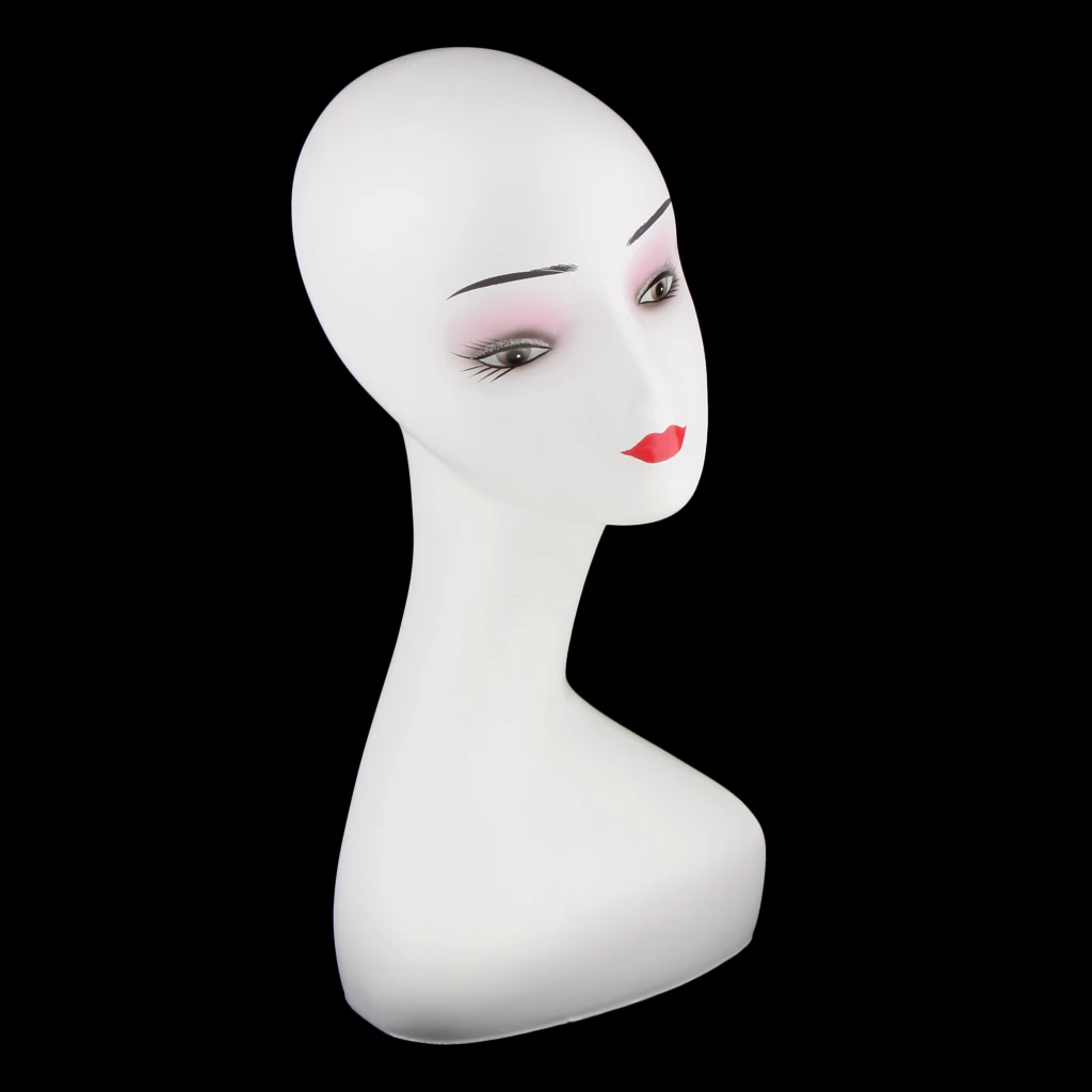 Mannequin Manikin Head Model Wig Hat Cap Scarf Jewelry Display Holder Stand