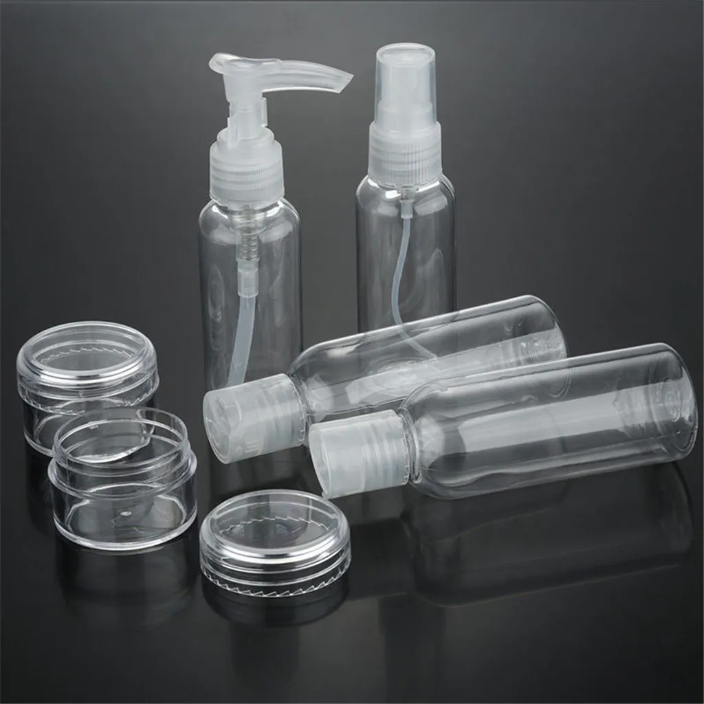 6Pcs Mini Outdoor Travel Wash Cosmetic Perfume Atomizing Spray Bottle