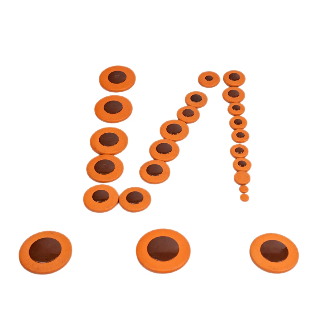 Saxophone Pads Tooyful Complete Set of 25 Pads Alto Saxophone Pads for Yamaha Saxophone Parts Cushion Replacement Parts