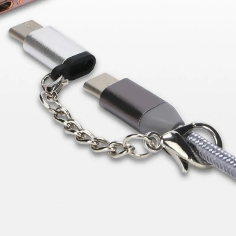 2 шт. 5 шт. type c USB Кабель-адаптер type c USB штекер-Micro Женский конвертер USB OTG адаптер для передачи данных для samsung Xiaomi huawei
