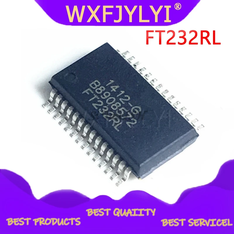 2pcs/lot FT232RL FT232 SSOP28 | Электронные компоненты и принадлежности