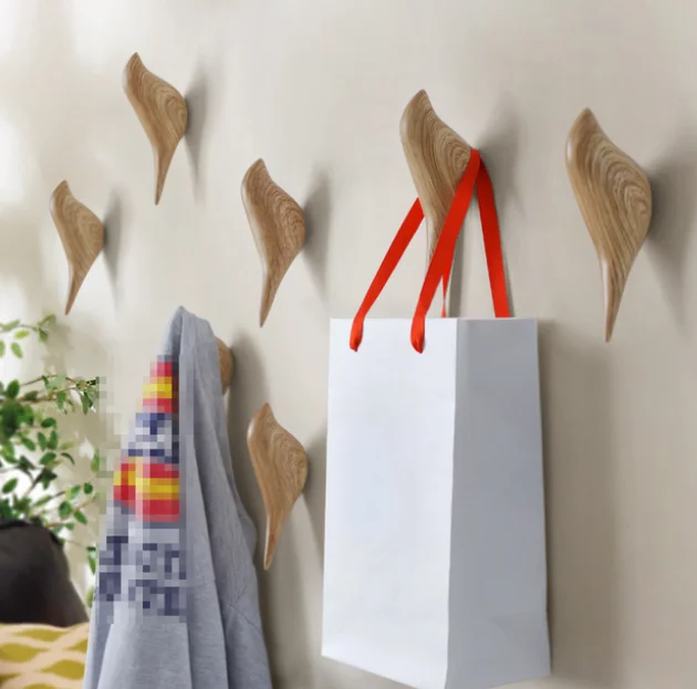 

Hot Selling Cute Bird Design Clothes Display Hook Wall Hanging Coat Hanger Cap Hook Bedroom Key Holder Door Home Decor LFB792