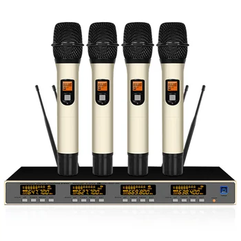 

Professional UHF wireless microphone outdoor K sing / conference room / family KTV / karaoke OK microphone