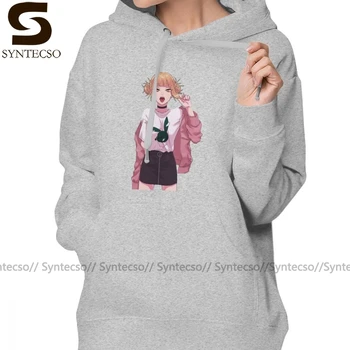 

Himiko Hoodie Toga Himiko - My Hero Academia Hoodies Trendy Cotton Hoodies Women Gray Big Sizes Printed Pullover Hoodie