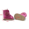 2024 Fashion Leather Boots For 43cm Baby Dolls 17 inch Born Baby Dolls Shoes 2