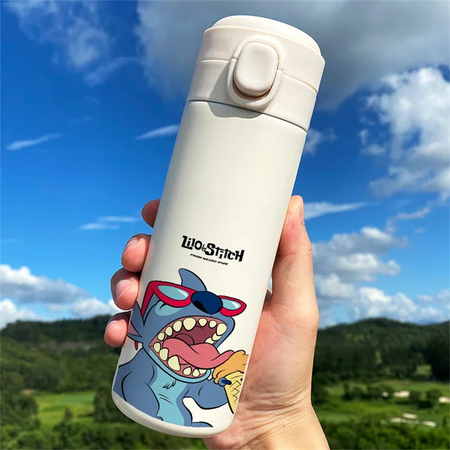 Stitch Stainless Steel Water Bottle - Disney