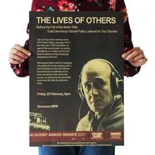 [A287] Жизнь Ретро плакат из крафт-бумаги экран для помещений кафе декоративная живопись