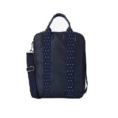 nueva multifunción bolsa de viaje para hombres bolsa de lona impermeable para el almacenamiento del traje de viaje bolsas de - Цвет: Black dots