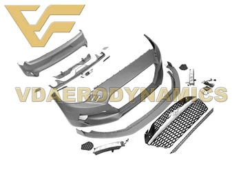 

Suitable For 15-17 Ford Mustang VAD-RBT ABS Full Body Kit - includes Front Bumper Rear Bumper Side Skirts