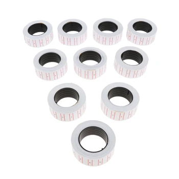 

Price Tag 2 Lines Labels Price Labels for 5500 Labeller 10 Rolls×600Tags