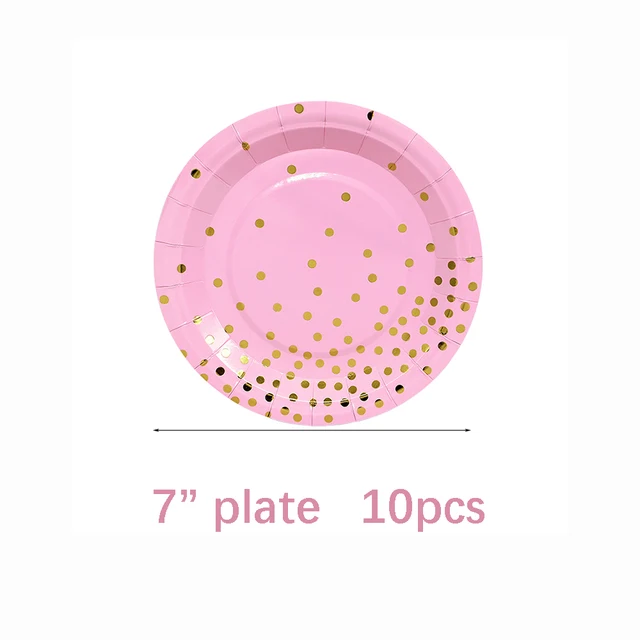 10pcs Plates 7inch