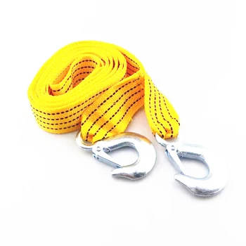 

4M Heavy Duty 3 Ton Car Tow Cable Towing Pull Rope Strap Hooks for Acura RLX CL EL CSX ILX MDX NSX RDX RL SLX TL TSX Vigor ZDX