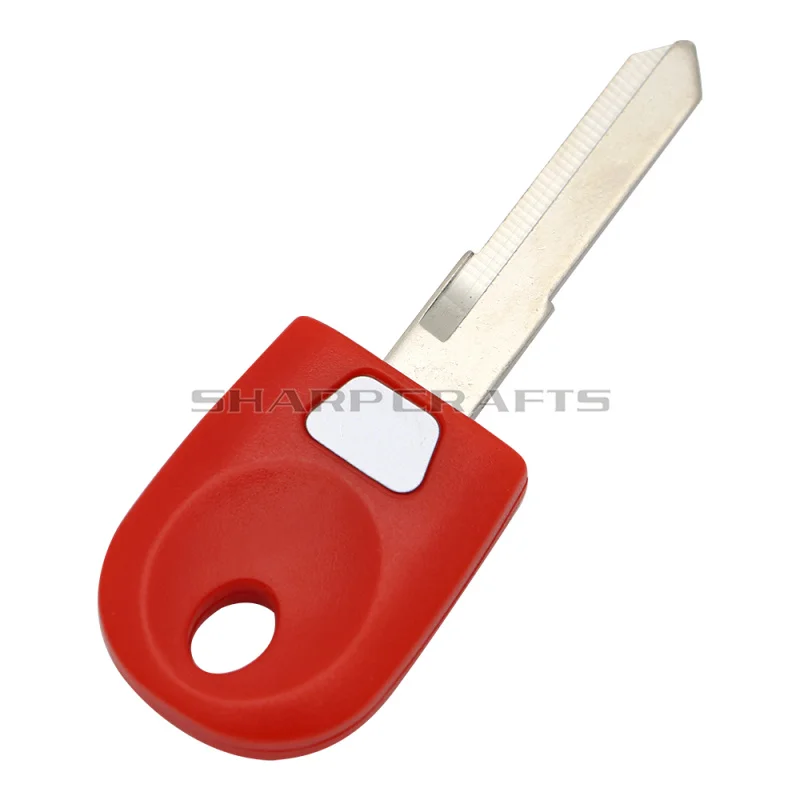 Motorcycle Keys Motorcycle Key Accessories Black Red Blue Motorcycle Blank Key Uncut Blade For DUCATI 748 749 848 999 1098 1198 Monsters 600 620 696 900 ST3 Superbikes