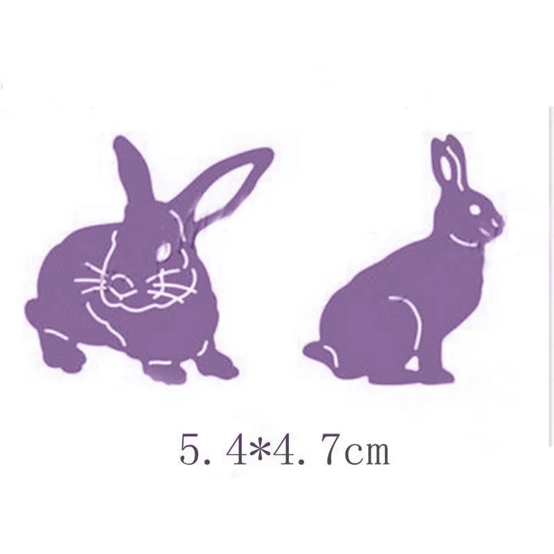 Rabbit Bird Metal Cutting Dies Cut Stencils for DIY Scrapbooking Photo Album