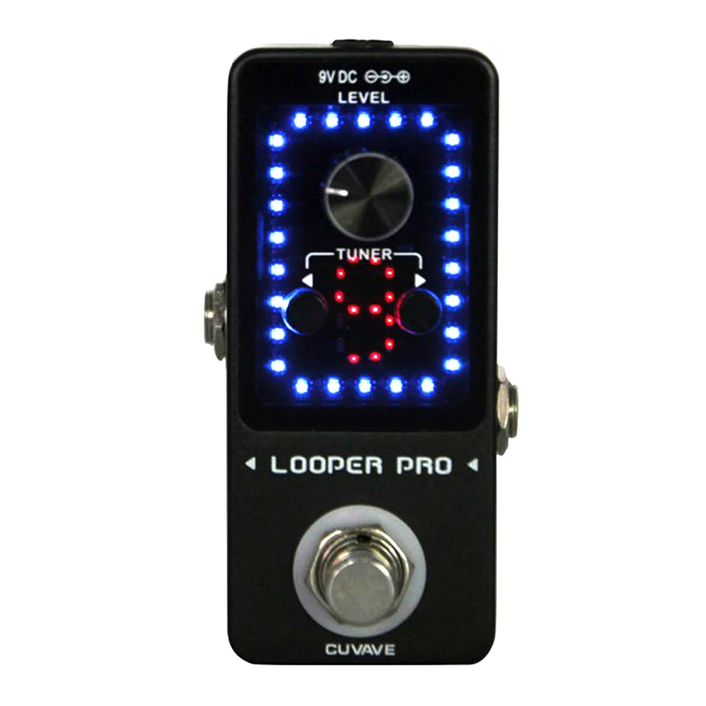 

Single Block Tuning USB Interface User-friendly Volume Control Recording Monolithic Guitar Effector Mini Pedal Display Fashion