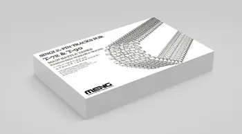 Meng 1/35 SPS-029 Single-Pin Tracks For T72 & T-90 (Workable Tracks) Display Children Toy Plastic Assembly Building Model Kit realts meng model 1 35 german a7v tank krupp meng ts 017