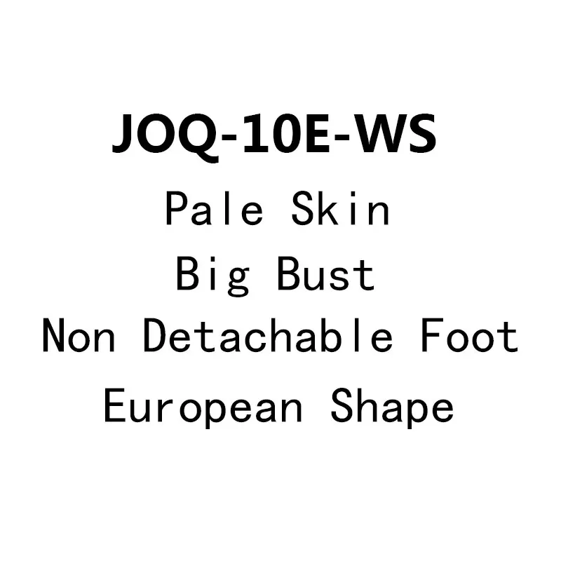 Jiaou Doll 1/6th JIAOUDOLL Super Flexible European Sharp Female Seamless Bodies - Цвет: pale non detachable