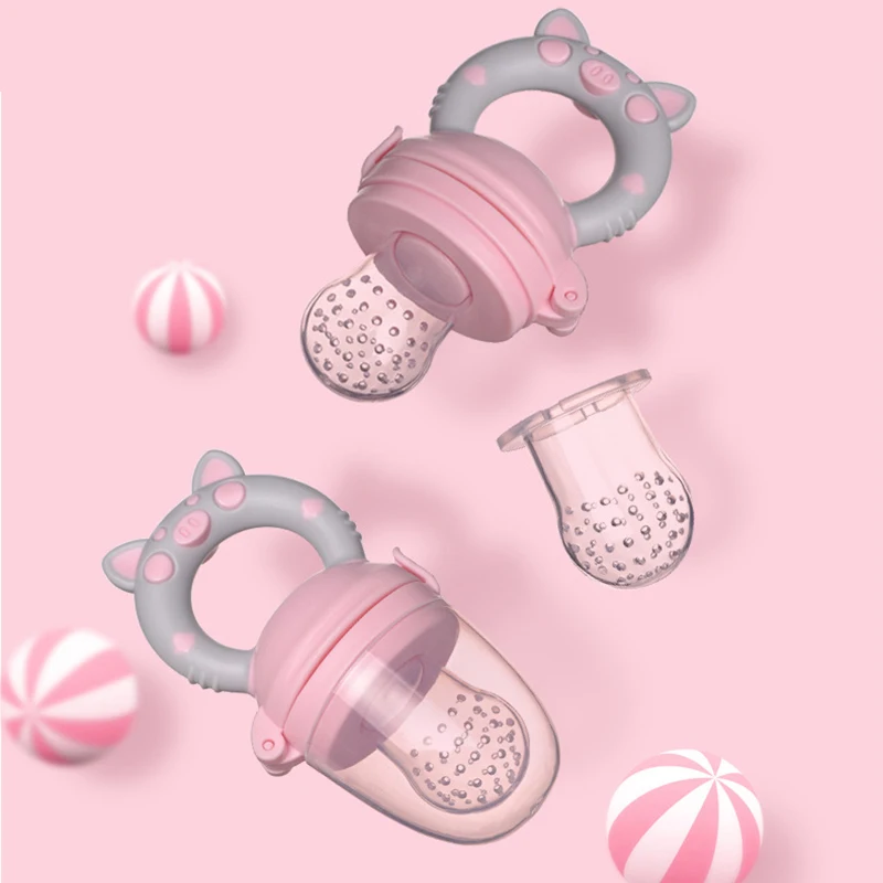 Silicone Fresh Food Nibbler Baby Feeder
