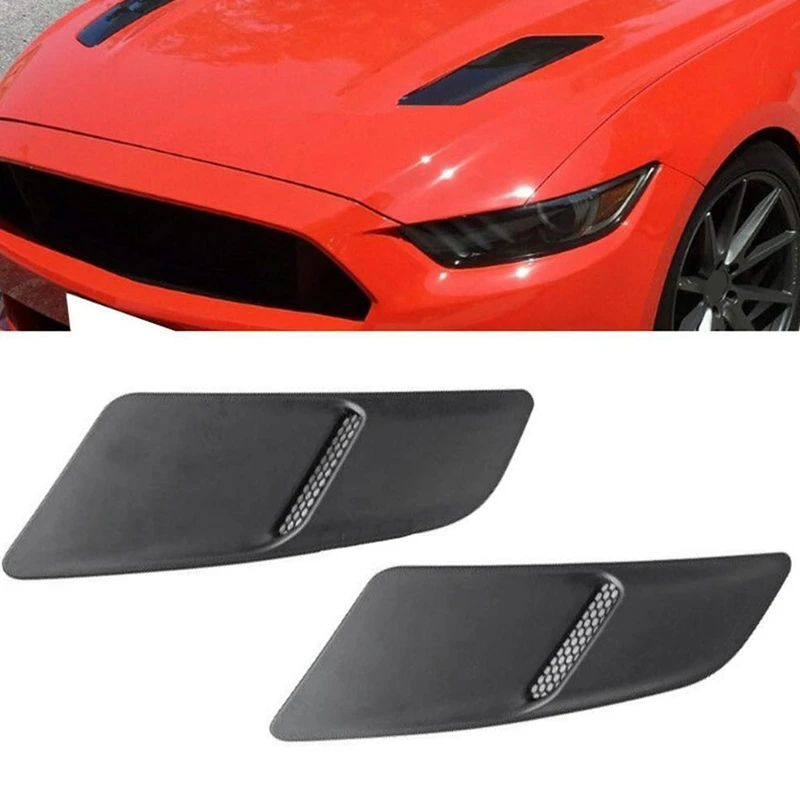 Для Ford Mustang- передний капот воздухозаборник отделка Совок вентиляционные предохранители теплоотвод вставка вентиляционное отверстие
