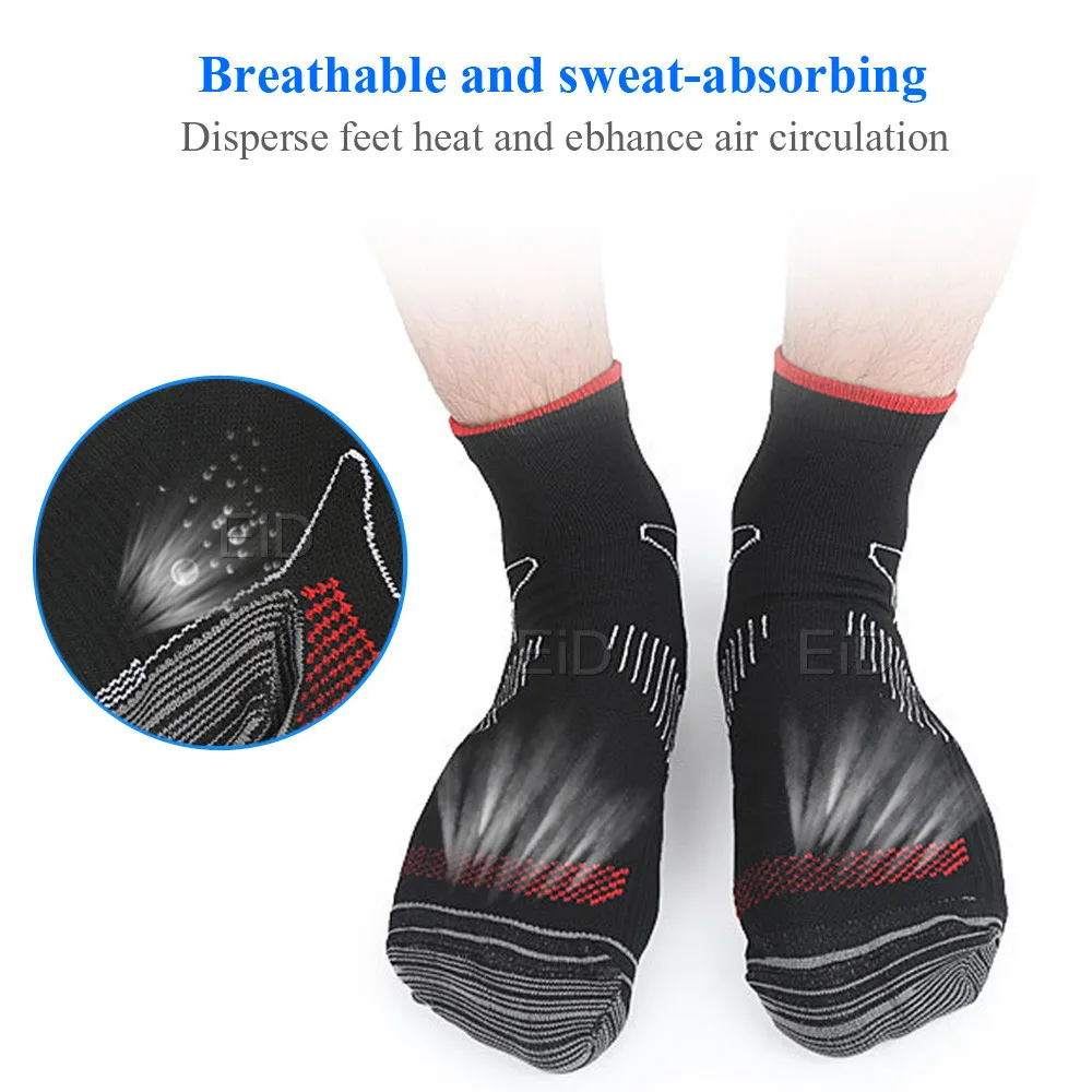 Венозные спортивные носочки для ног Компрессионные носки для подошвенного фасцита каблуки Шпоры арки боли удобные носки для лодыжки Insoes вставки