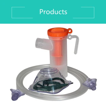 

2 PCS Universal Oxygen Face Mask, Atomizing Machine Accessories Disposable Atomizing Mask Atomizing Cup Atomizing Tube
