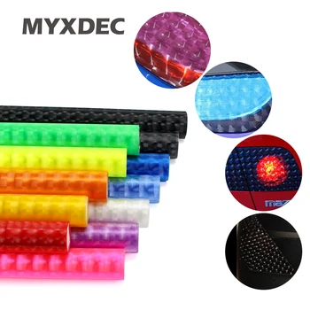 

30m/Roll x30Cm 12 colors Auto Styling 3D Cat's Eye Car Sticker HeadLight Taillight Smoke Fog Light Tint Vinyl Film Free Shipping