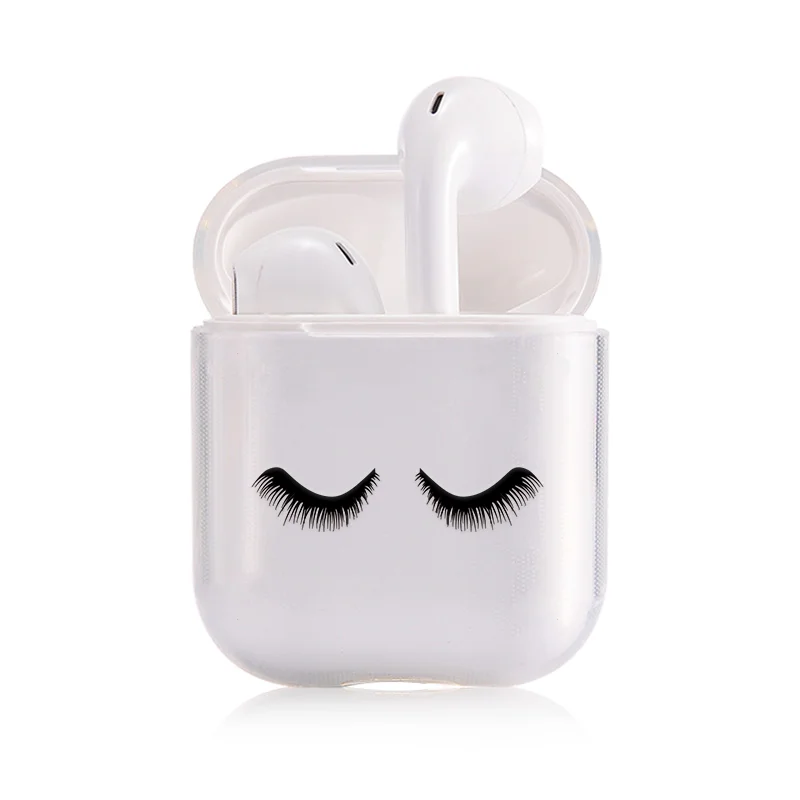 I000079 Мягкий чехол для наушников для Apple Airpods 1/2 противоударный чехол для Apple гарнитура для Airpods чехол s Маргаритка Защитные чехлы для пар - Цвет: I000079