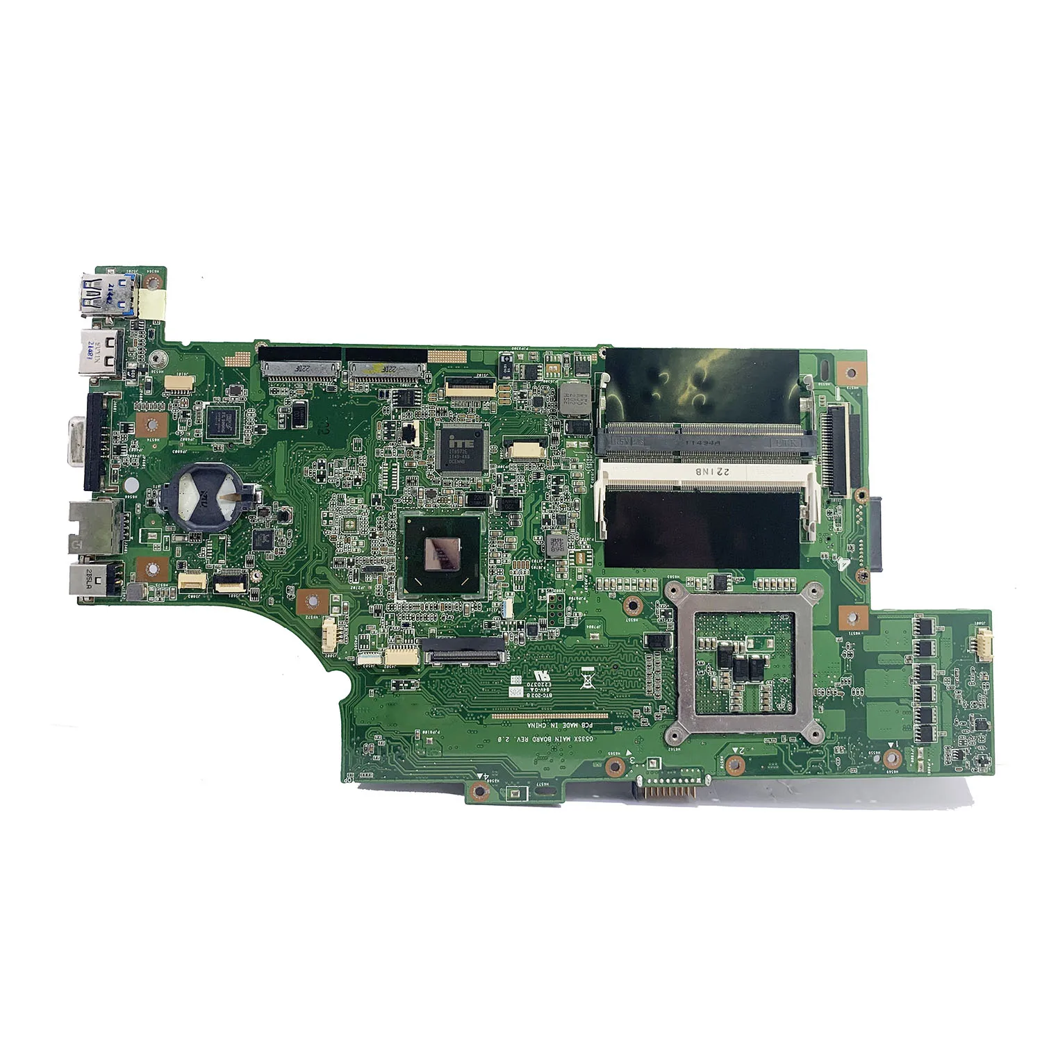 G53SX ASUS G53S G53SW VX7 VX7S ana kurulu 4 yuvaları RAM laptop anakart  REV2.0 Test çalışma 100%