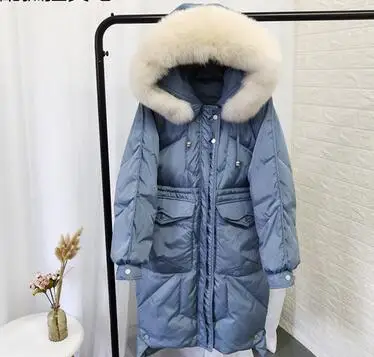 Photo Color 8 90% пуховики wo мужские зимние куртки мужские модные толстые теплые парки меховые белые пуховики на утином пуху повседневные мужские водонепроницаемые пуховики - Цвет: Photo Color 8