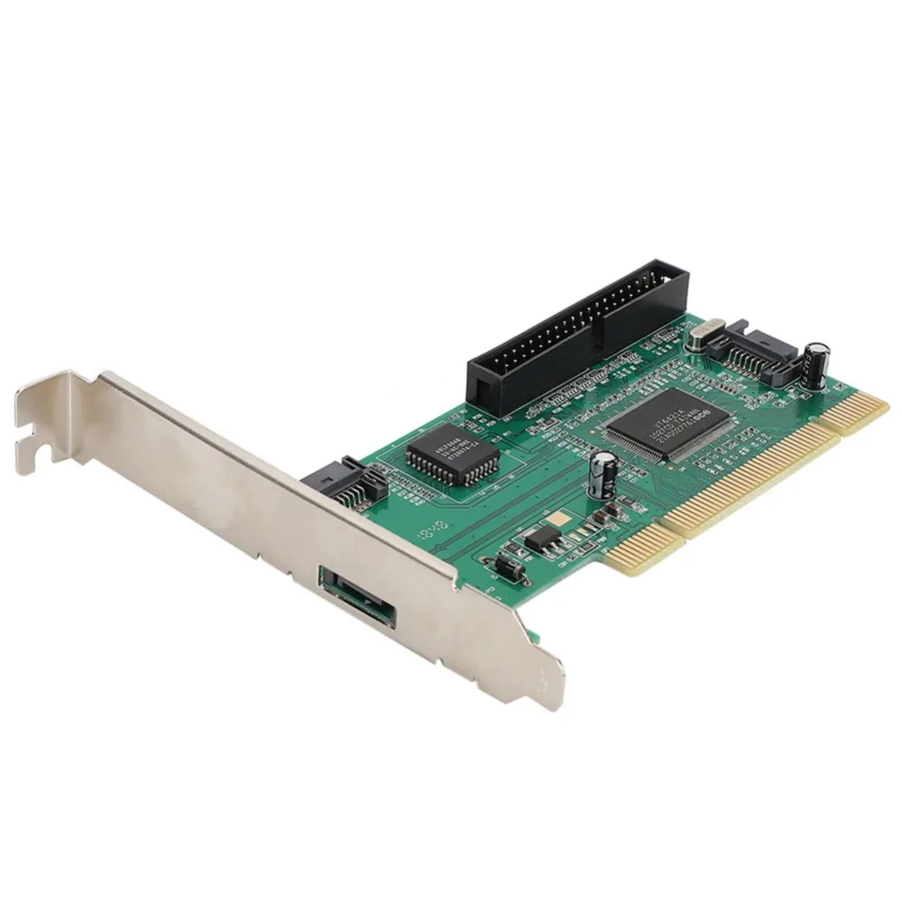 PCI-2 порта SATA+ 1 порт eSATA+ 1 карта IDE raid-контроллера