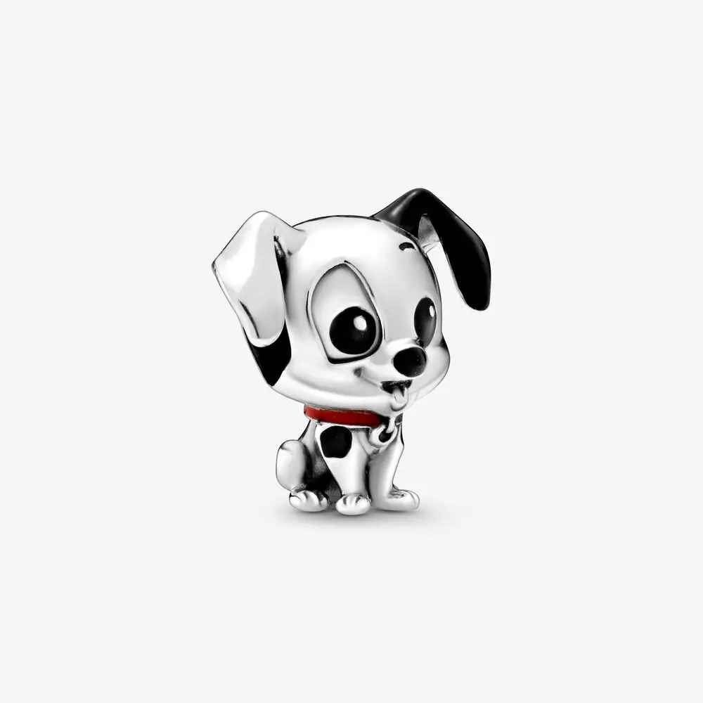 

2020 Spring New 925 Sterling Silver pendant Dalmatians Patch Charms fit Original Pandora Bracelets Women DIY Jewelry