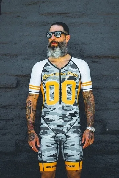 Amor el dolor triatlón ciclismo Jersey de secado rasido de manga corta ciclismo Skinsuit bicicleta Jersey ropa para nadar correr