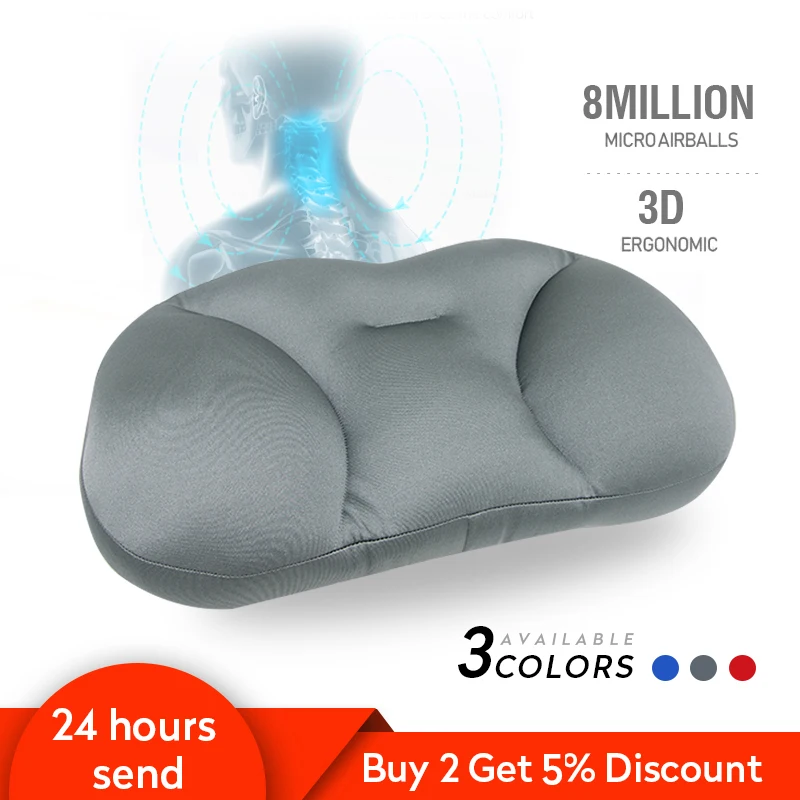 Zaklampen Matig deeltje 3D Home Pillow Micro Airball Neck Pillow Kussen Poduszki Cuscino Oreiller  Travel Pillow Orthopedic Pillows for Bed and Sleeping - AliExpress